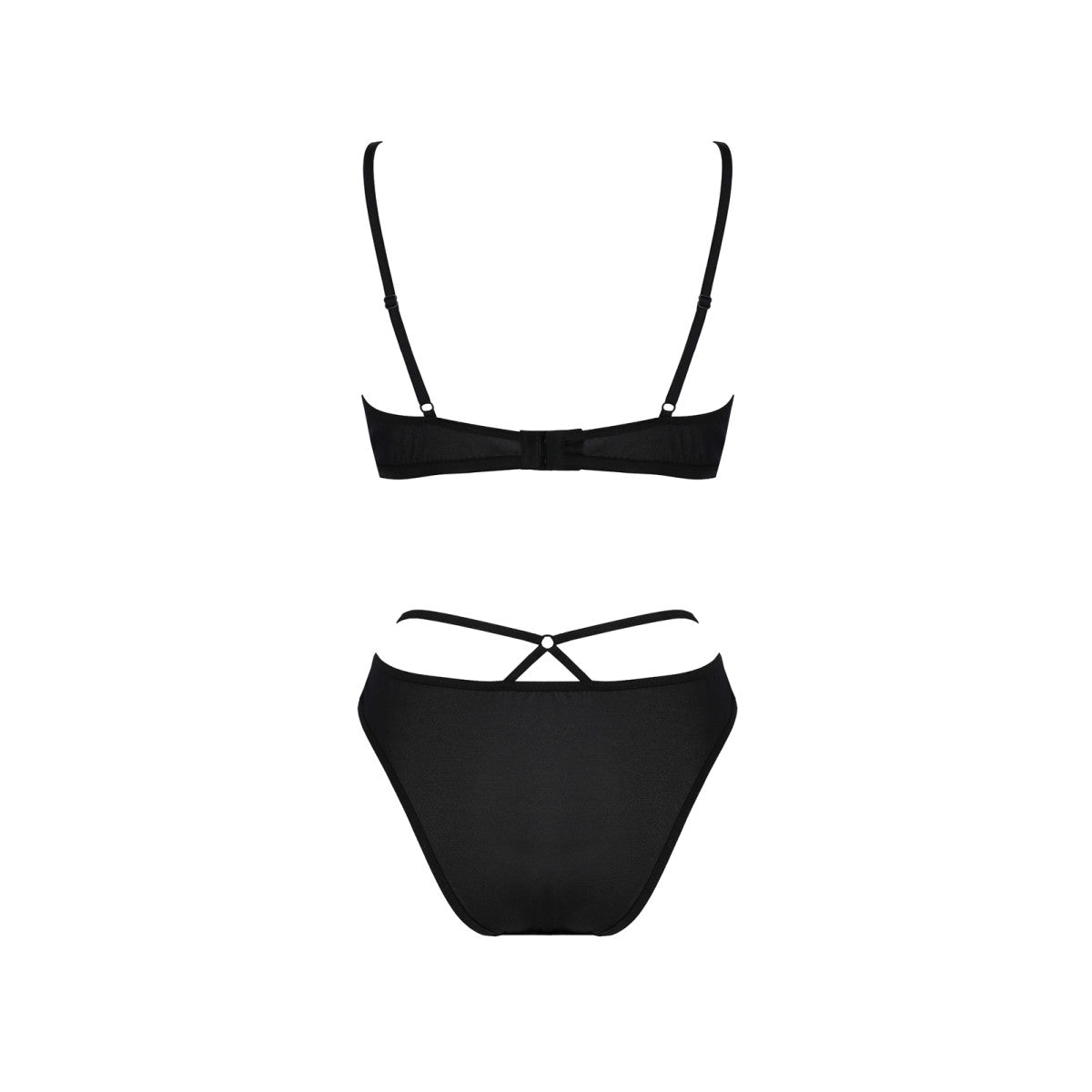 Sagaya lingerieset 2-delig – zwart-wit van Dare2Live – zwart-wit
