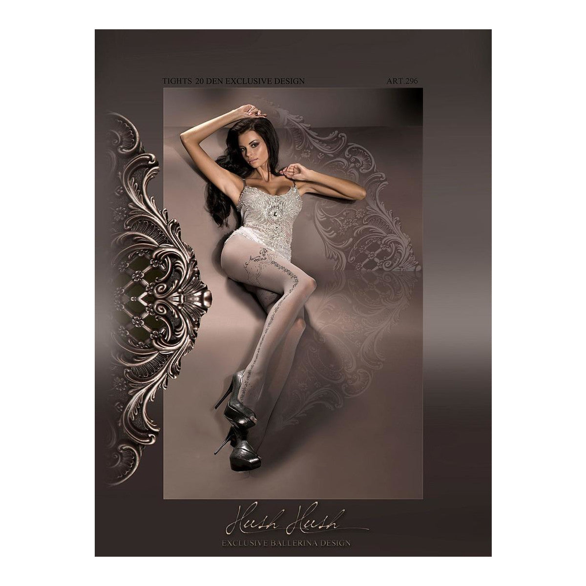 296 panty – grijs – grijs van Ballerina