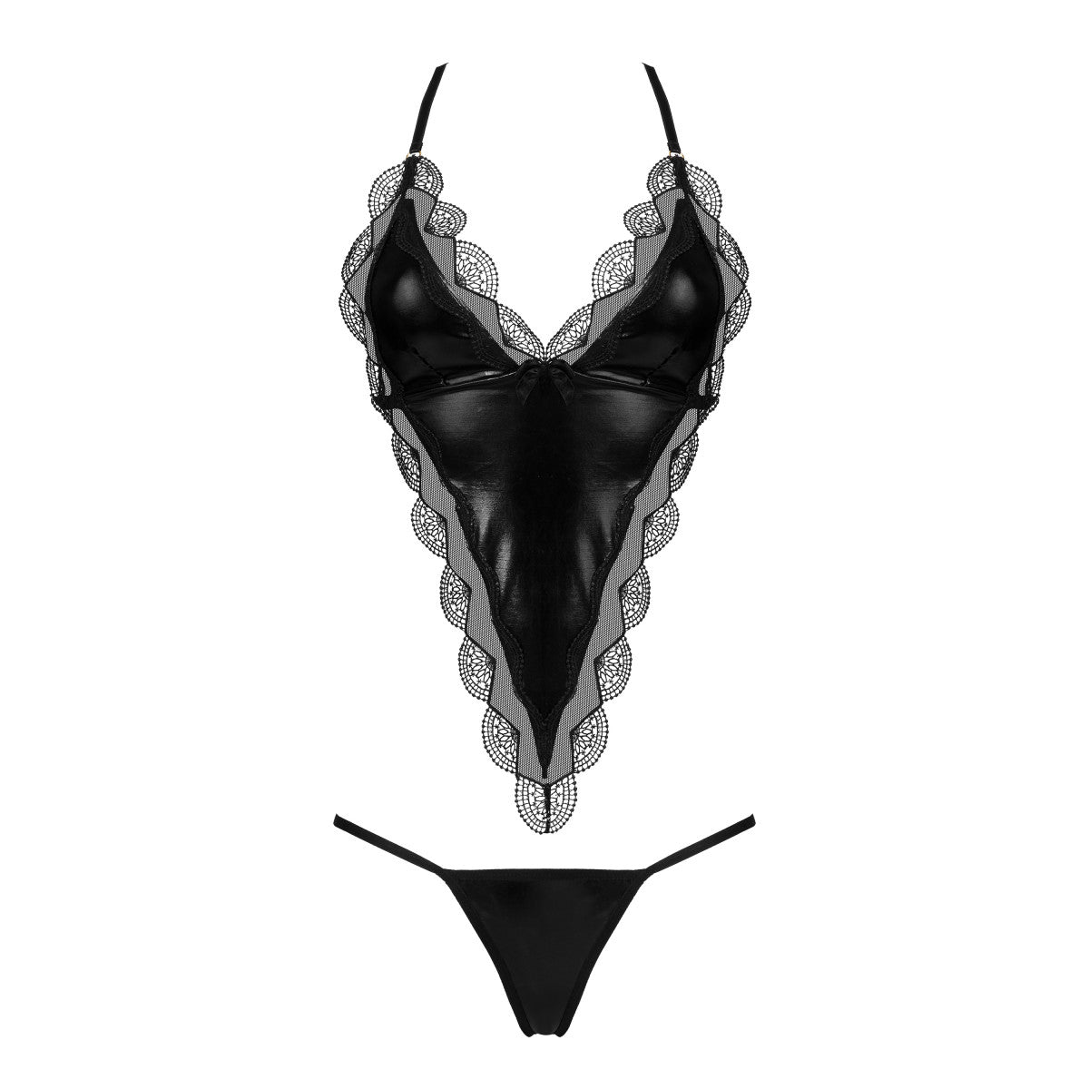 Angie kanten lingerieset – zwart van Dare2Live – zwart