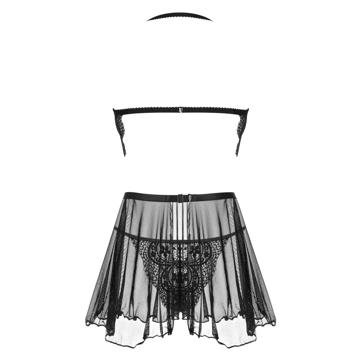 Dark babydoll – zwart van Dare2Live – zwart