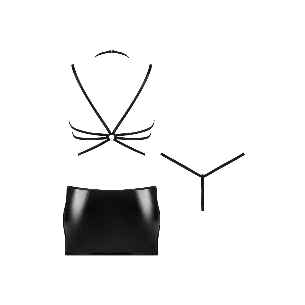 BN Eclipse dress & thong black