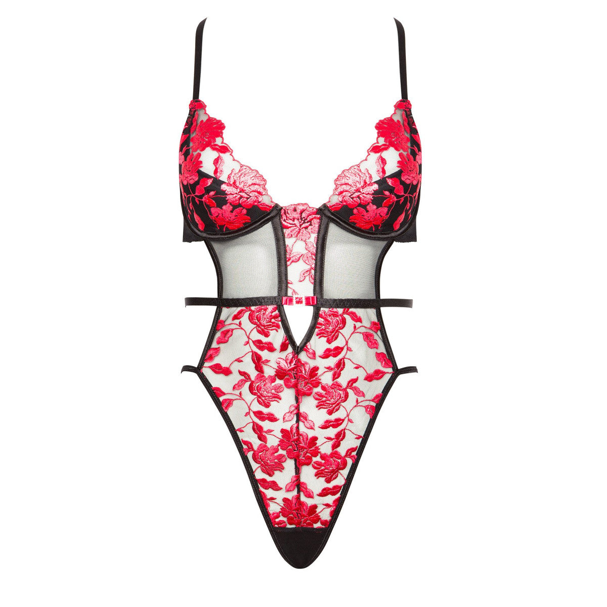 Bn evangelina teddy black-red - Beauty Night Fashion