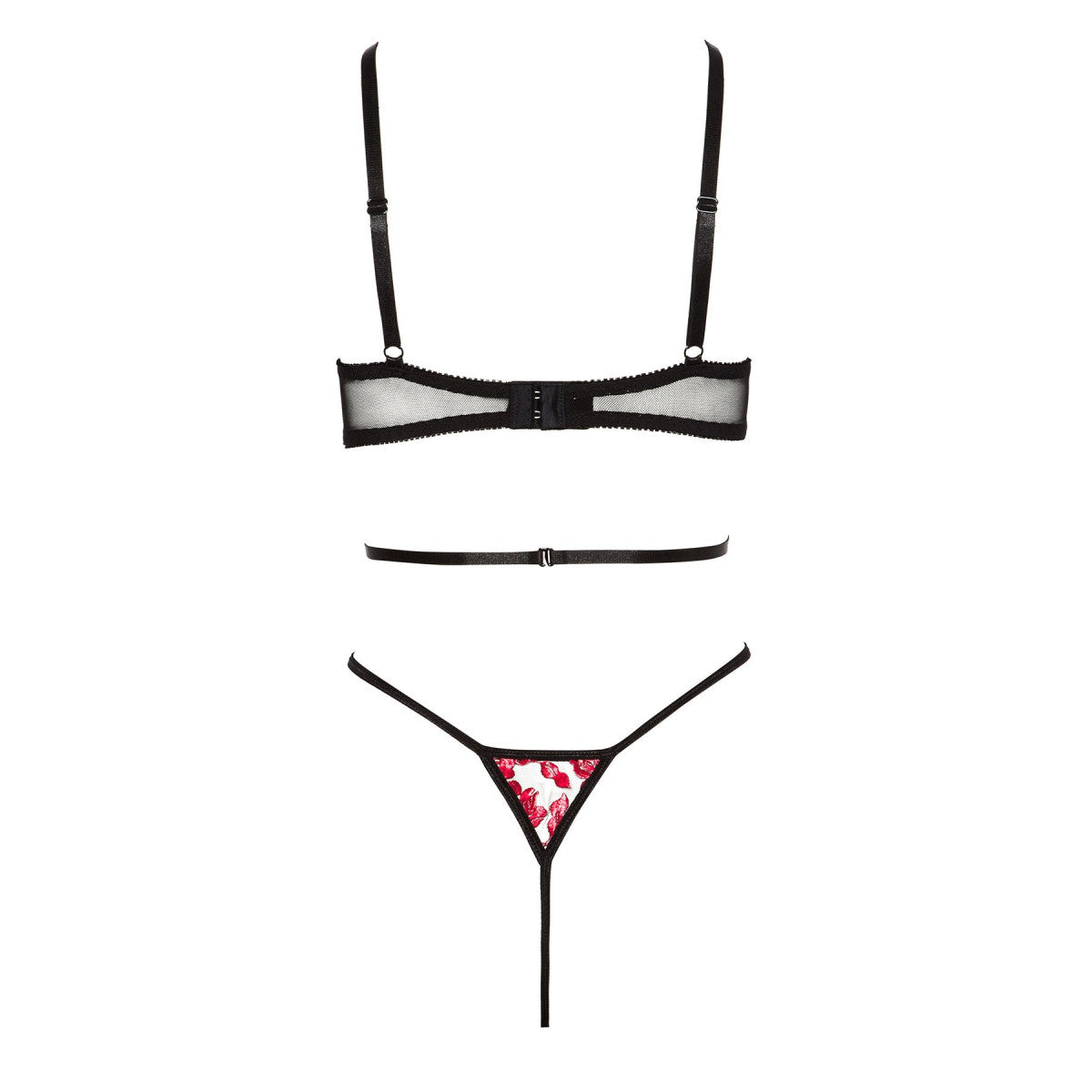 Bn evangelina teddy black-red - Beauty Night Fashion