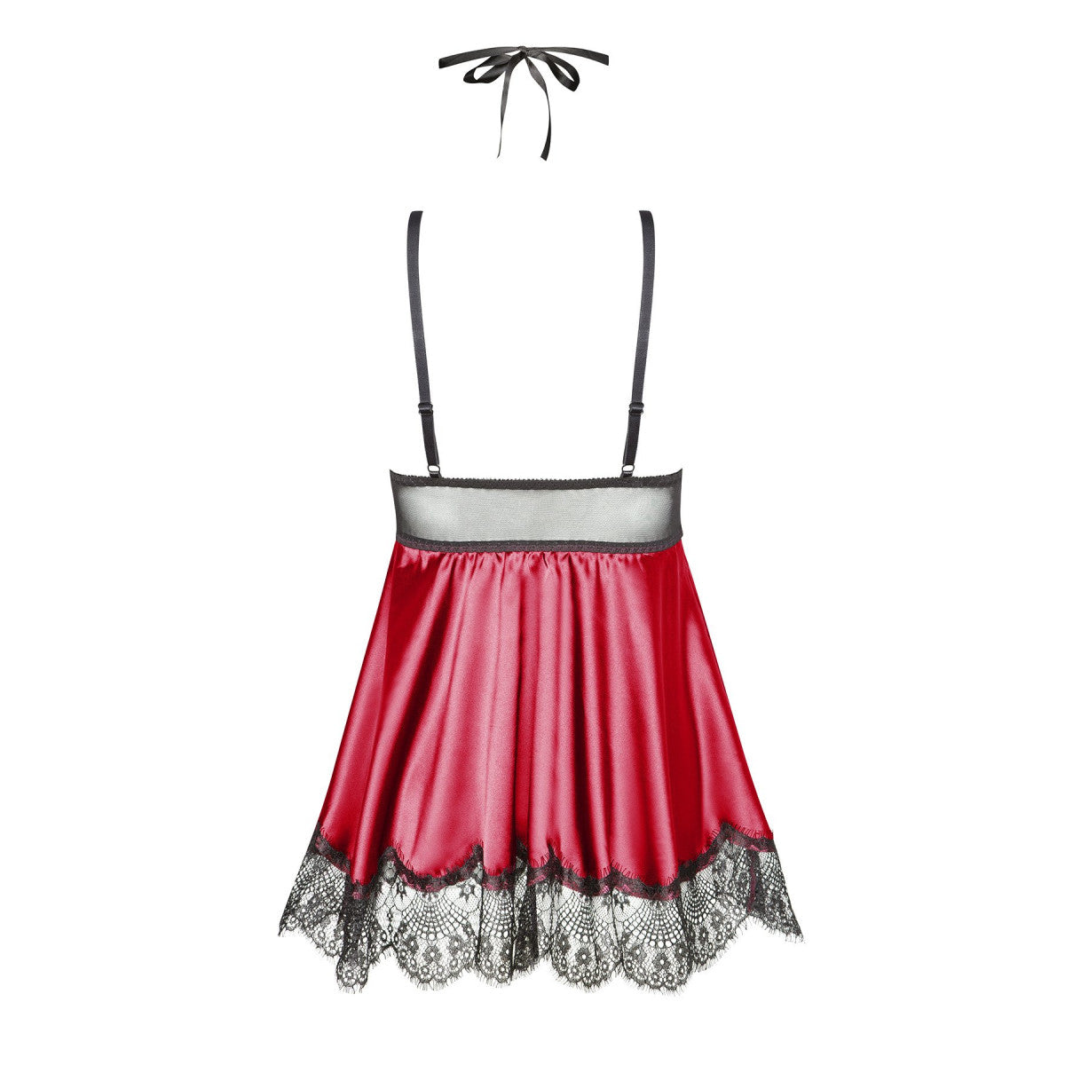 Eve kanten babydoll – paars