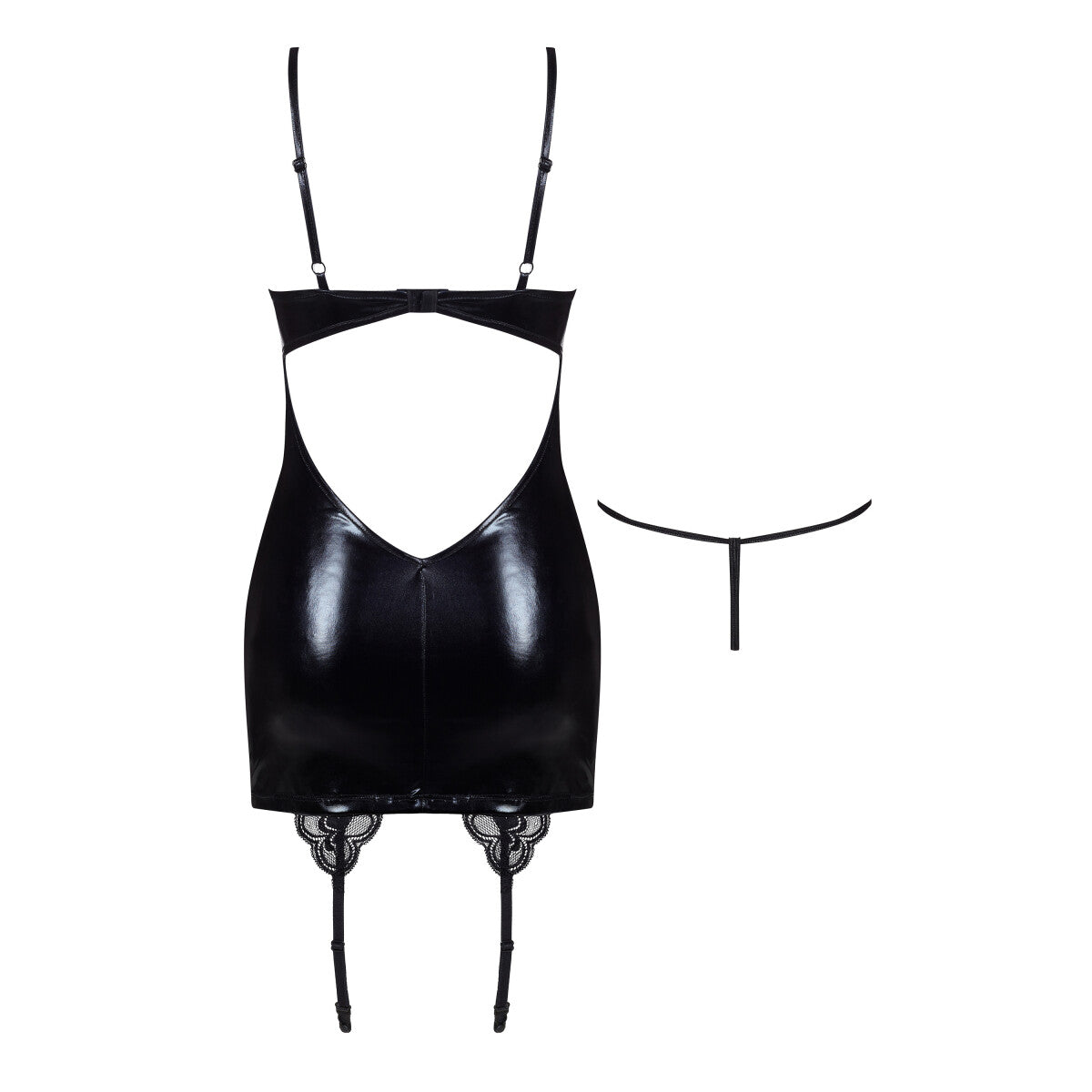 Gemma babydoll – zwart