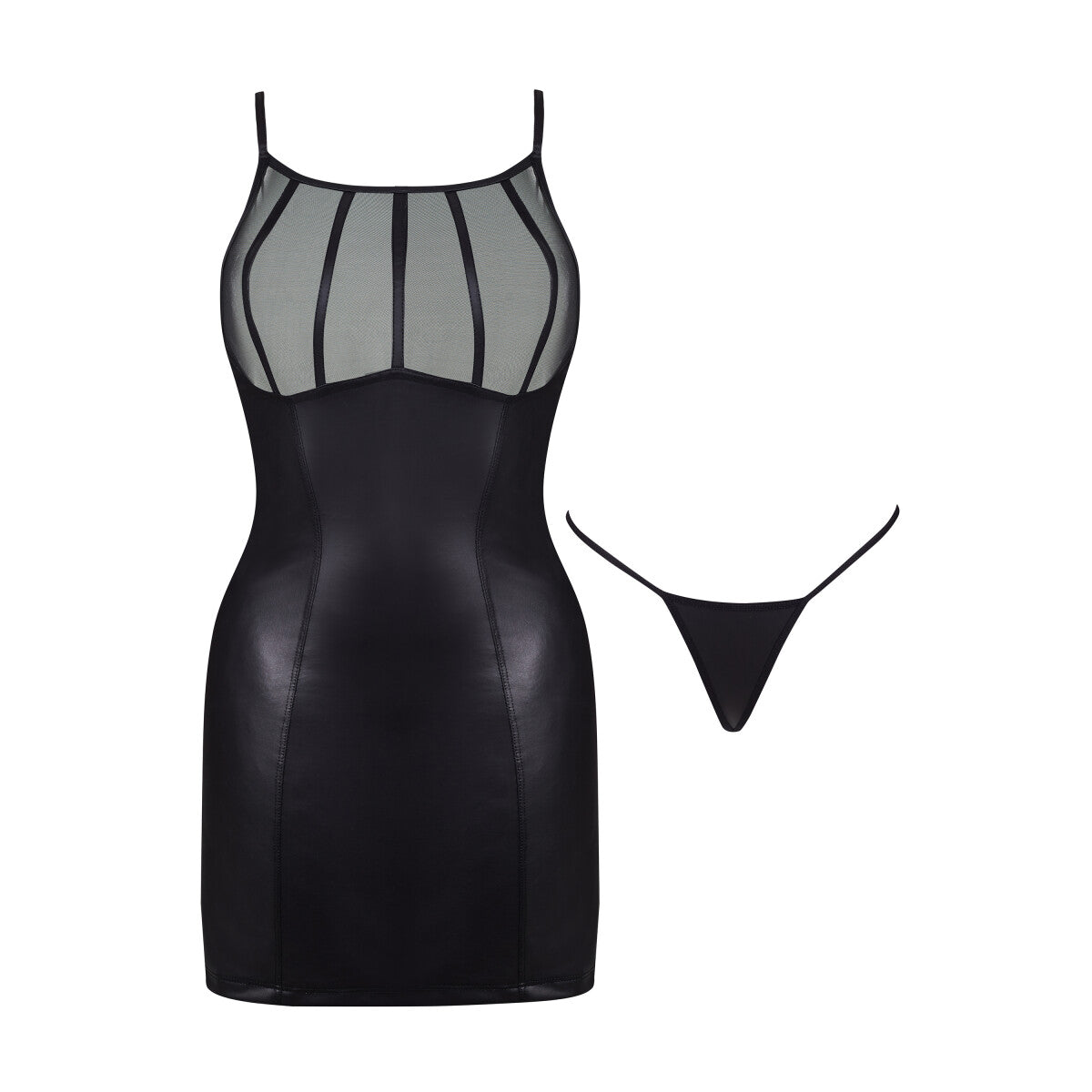 Lexi babydoll – zwart