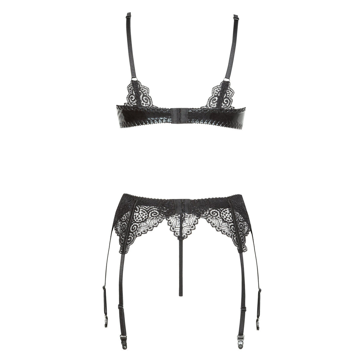 Marilyn kanten lingerieset – zwart
