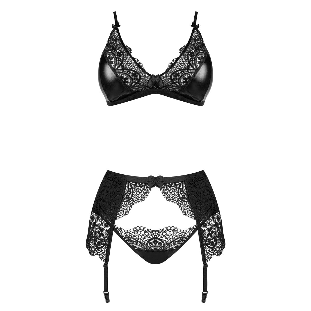 Bn obsidian desire 3pcs set black - Beauty Night Fashion