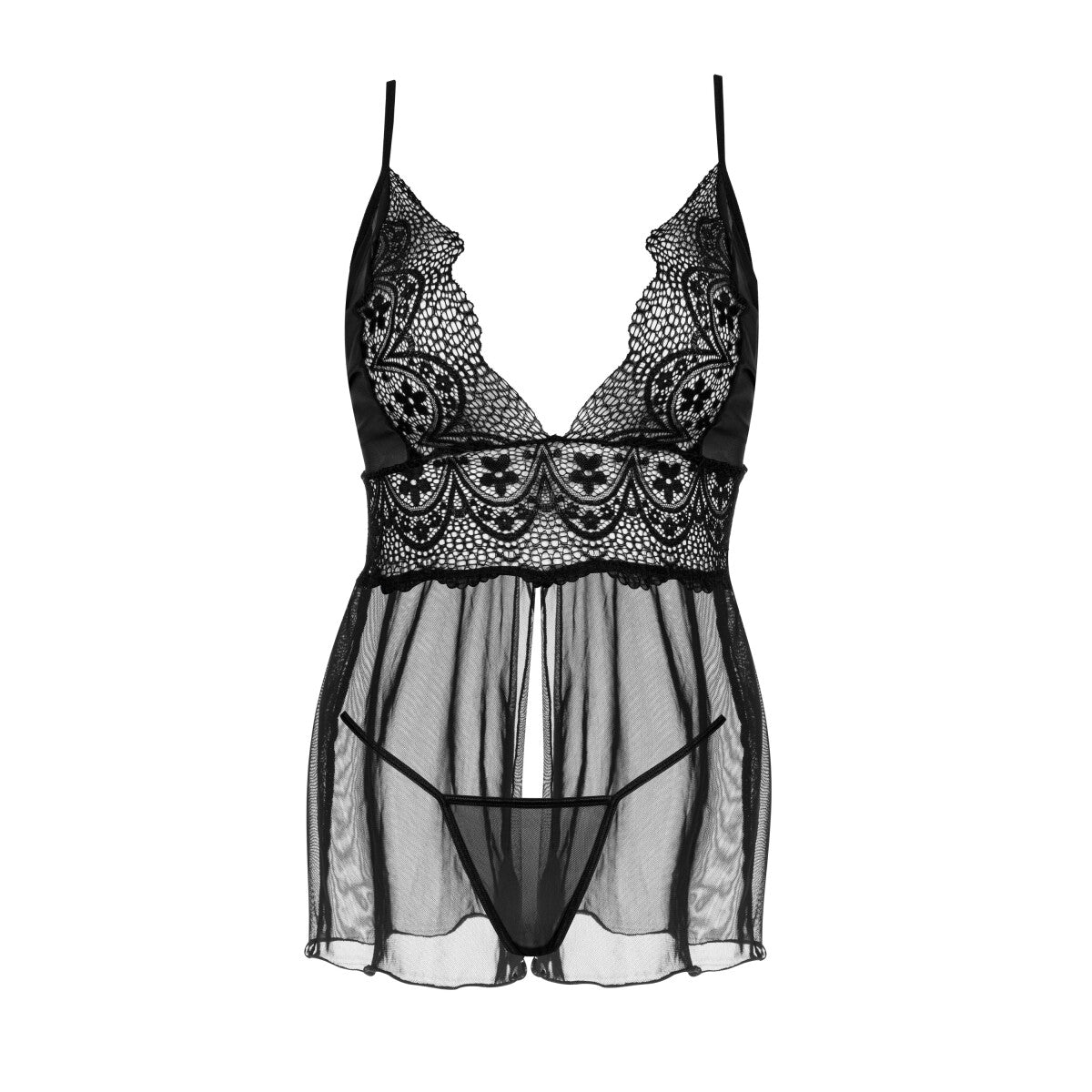 Secret babydoll – zwart van Dare2Live – zwart
