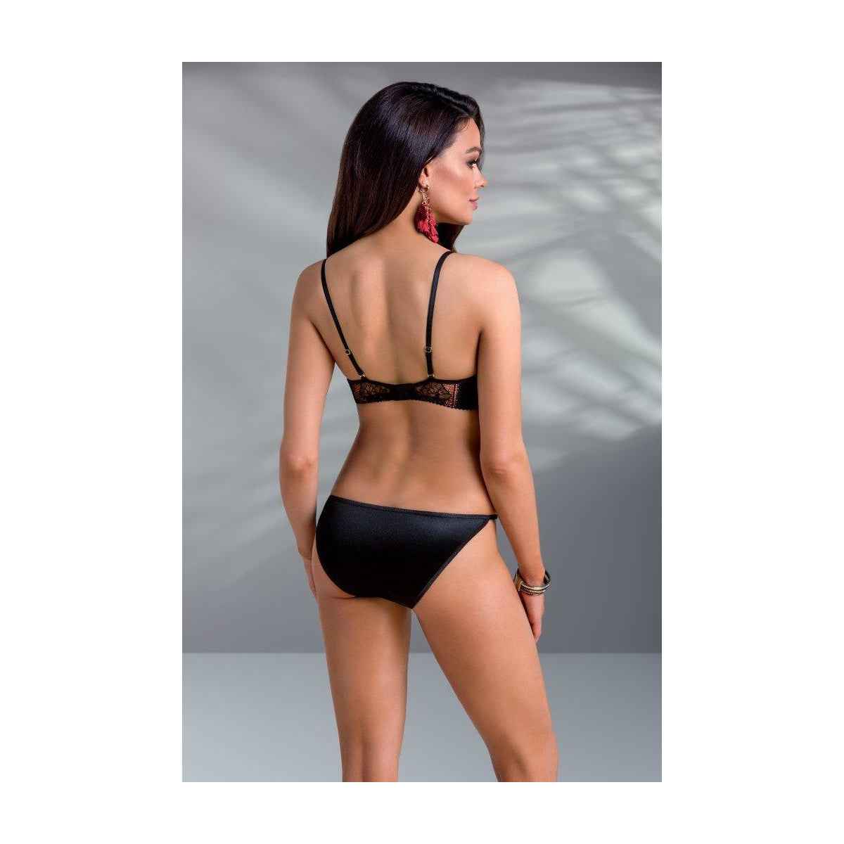 CA Mirella 2 pcs set with open bra black