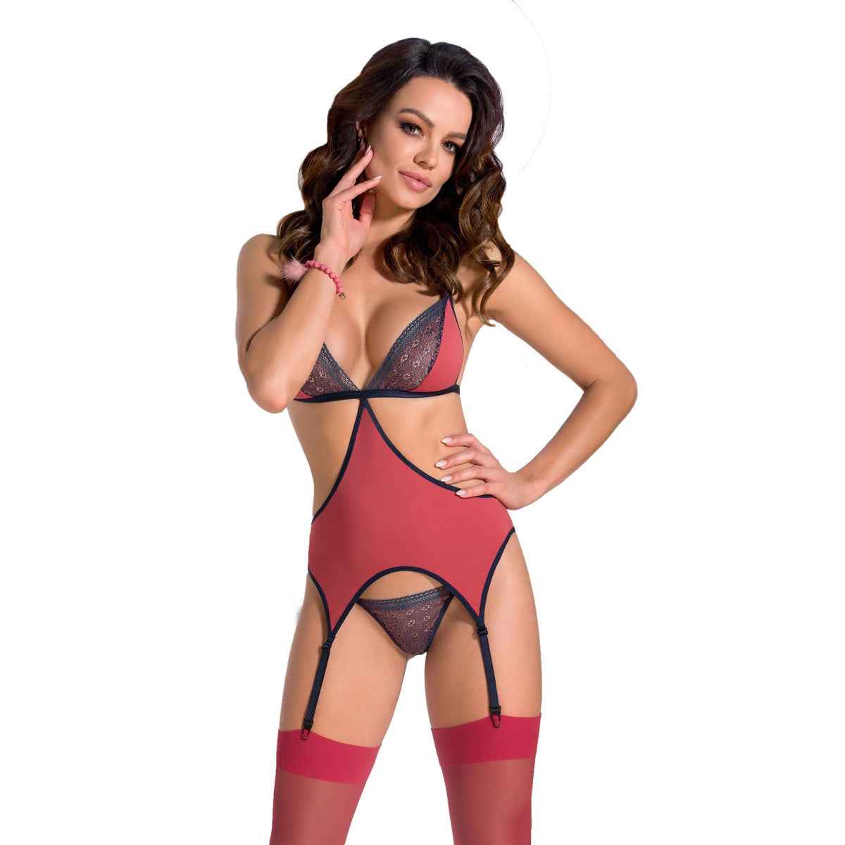 CA Sylviane corset coral
