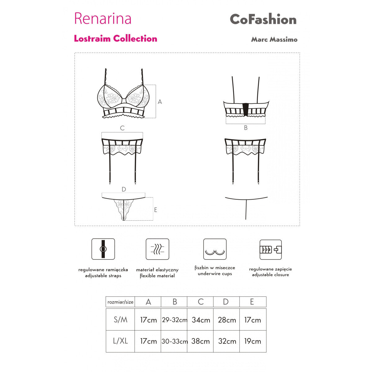 Renarina lingerieset – zwart van Dare2Live – zwart