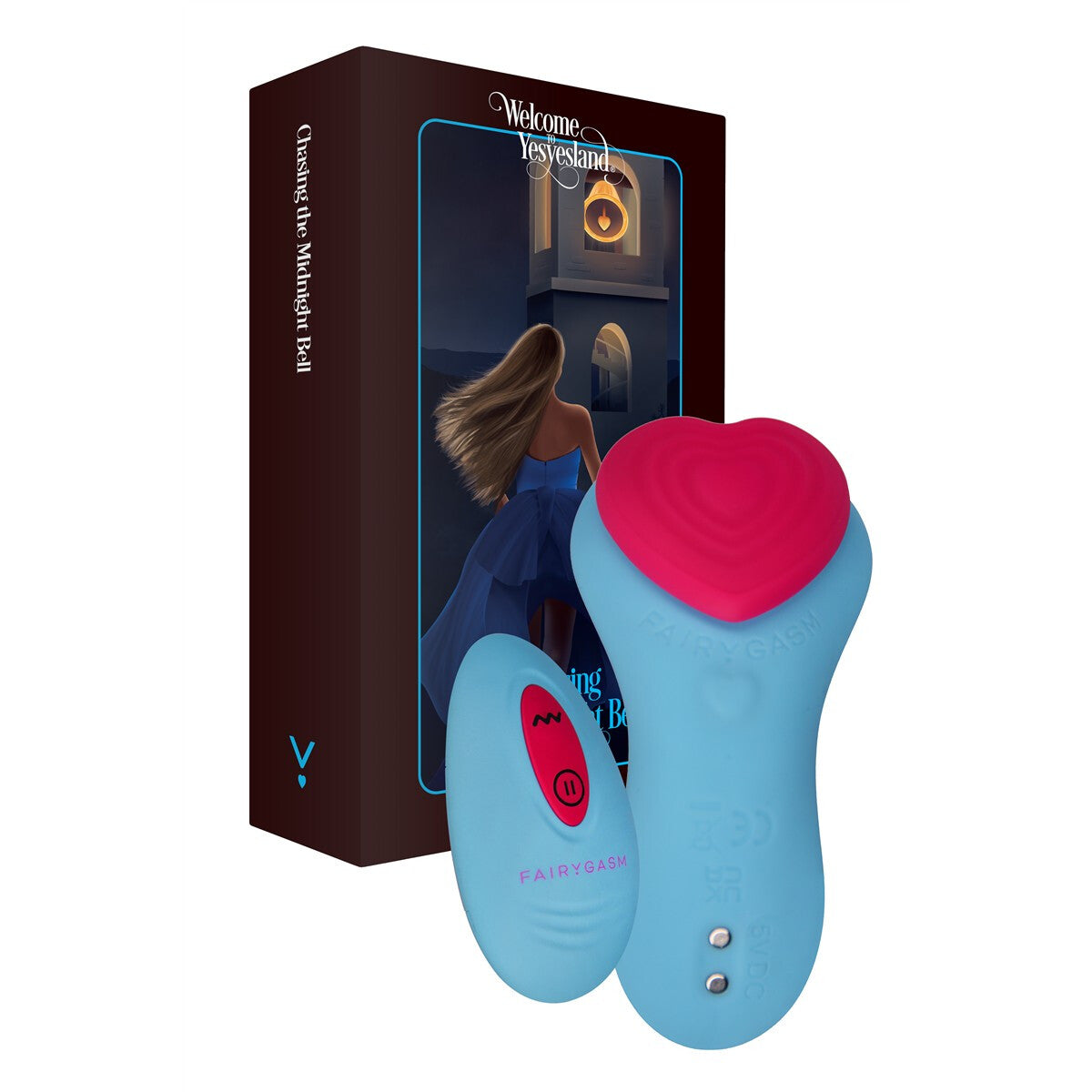 F005 heartgem blauw - Fairygasm