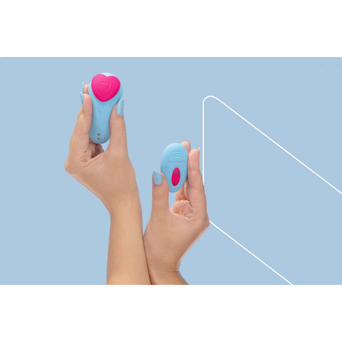 F005 heartgem blauw - Fairygasm