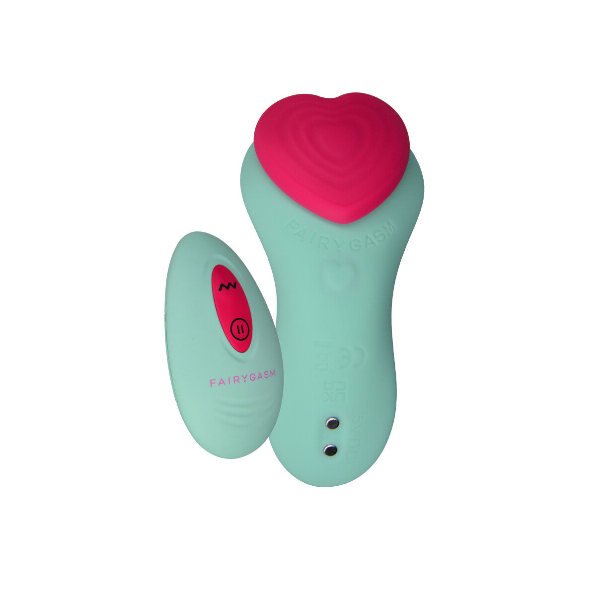 F005 heartgem groen - Fairygasm