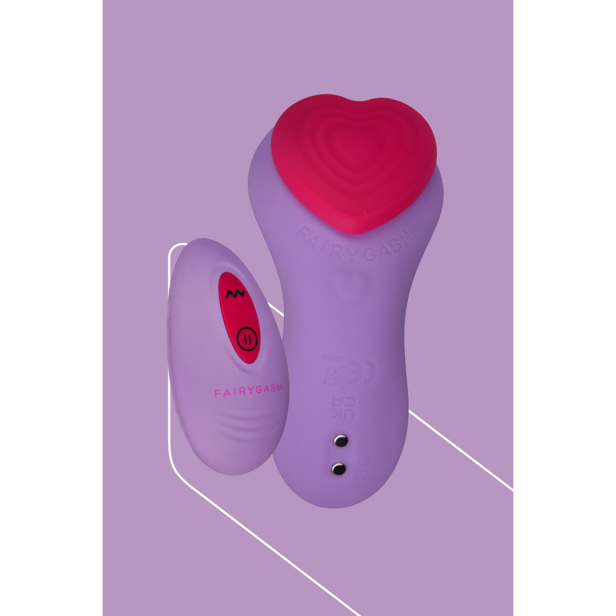 F005 heartgem violett - Fairygasm