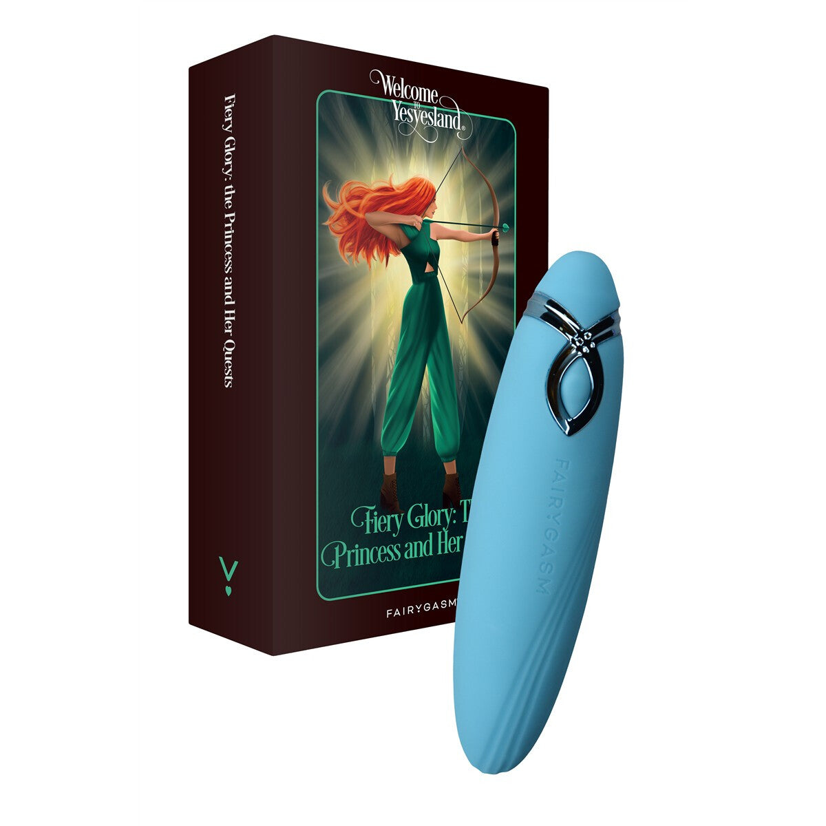 F007 pleasurearrow blauw - Fairygasm