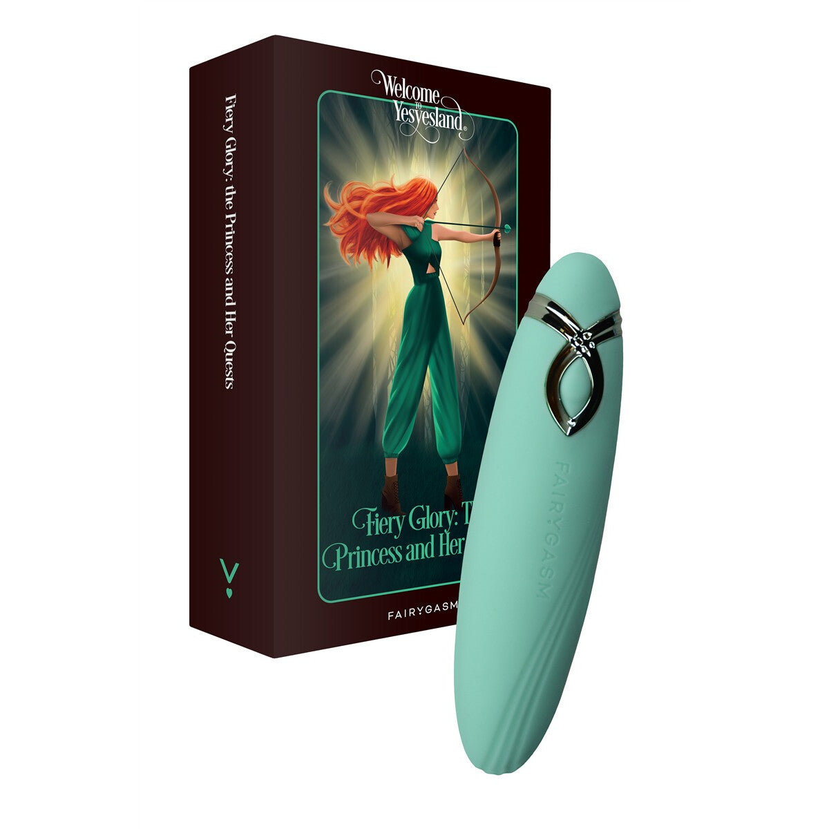 F007 pleasurearrow groen - Fairygasm