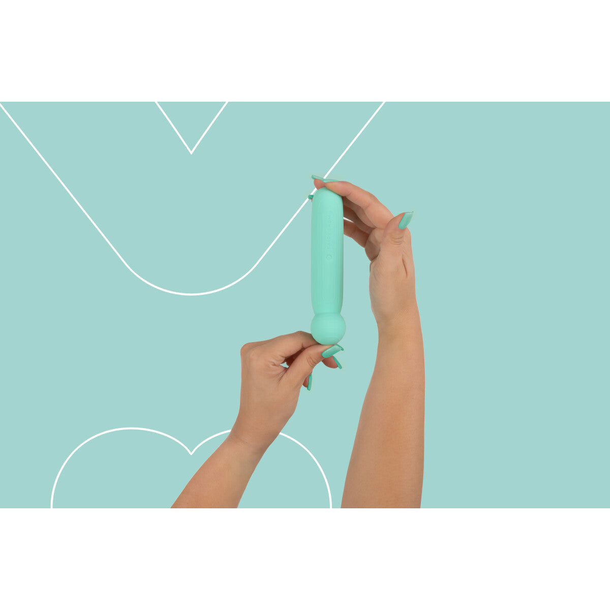 FA10036 kanten vibrator – groen – detail 2
