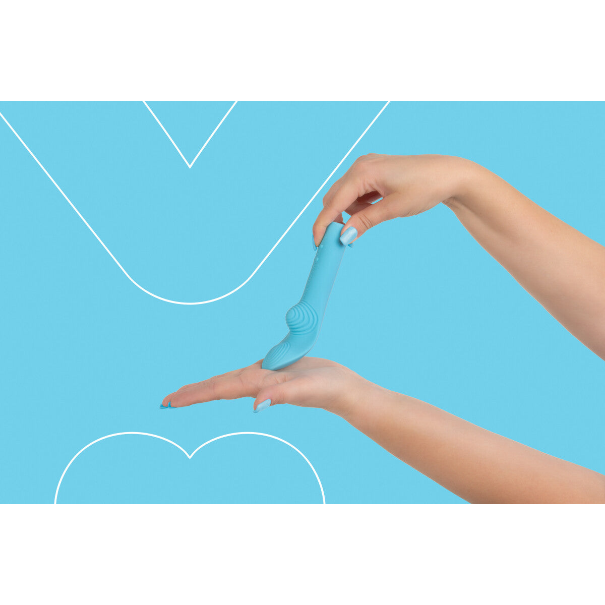 FA10044 vibrator – blauw – detail 2
