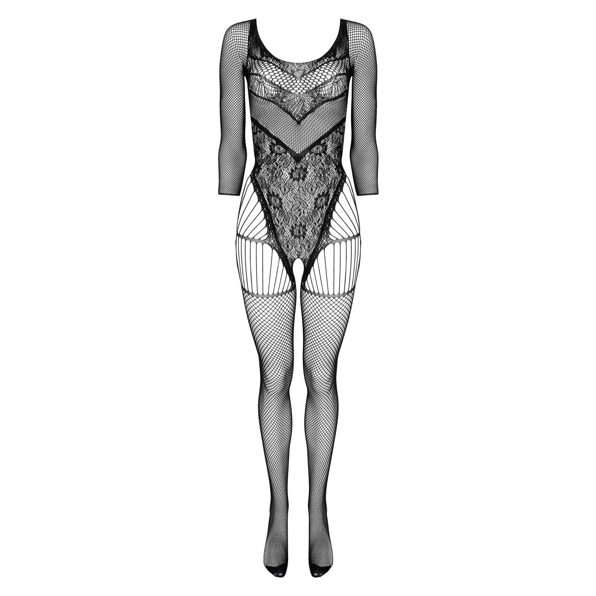 KO BG002 bodystocking black