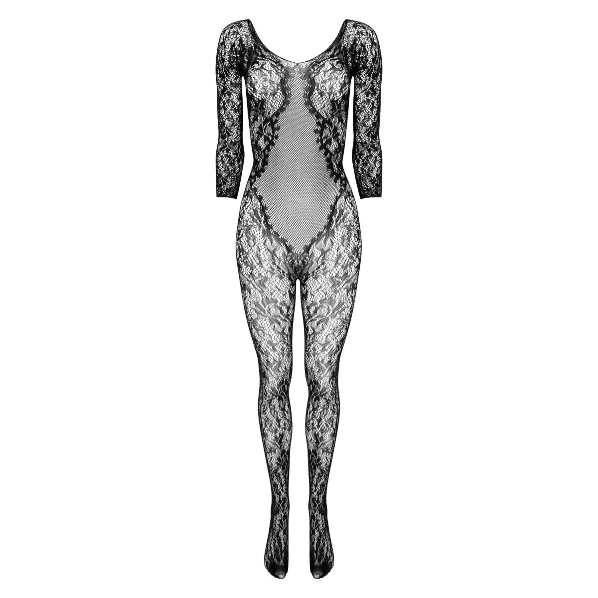 KO BG004 bodystocking black