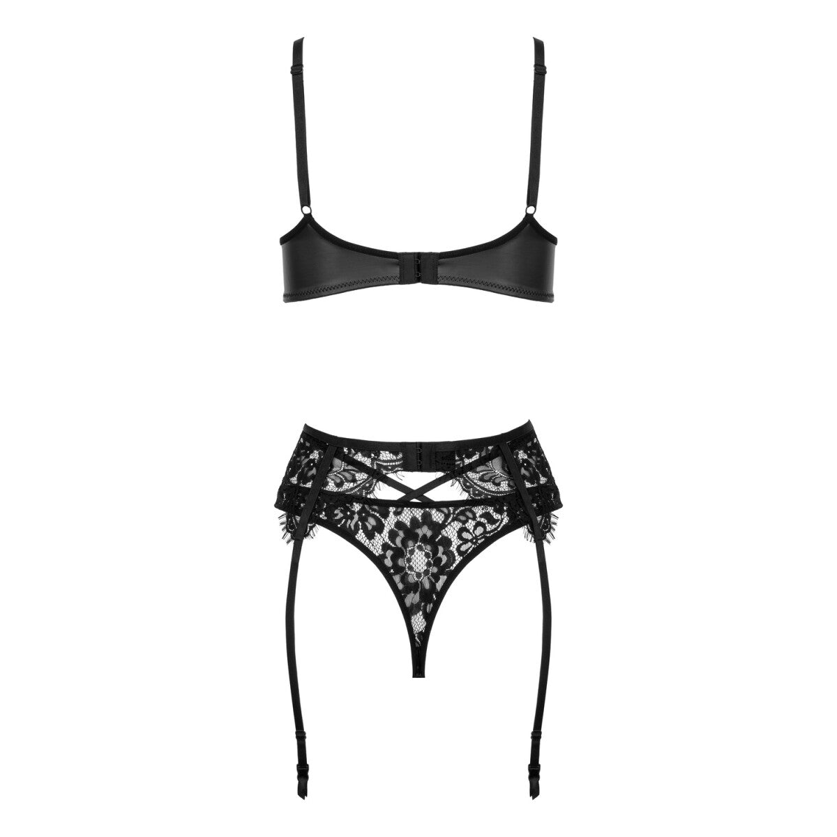 Celadine kanten lingerieset – zwart van Dare2Live – zwart