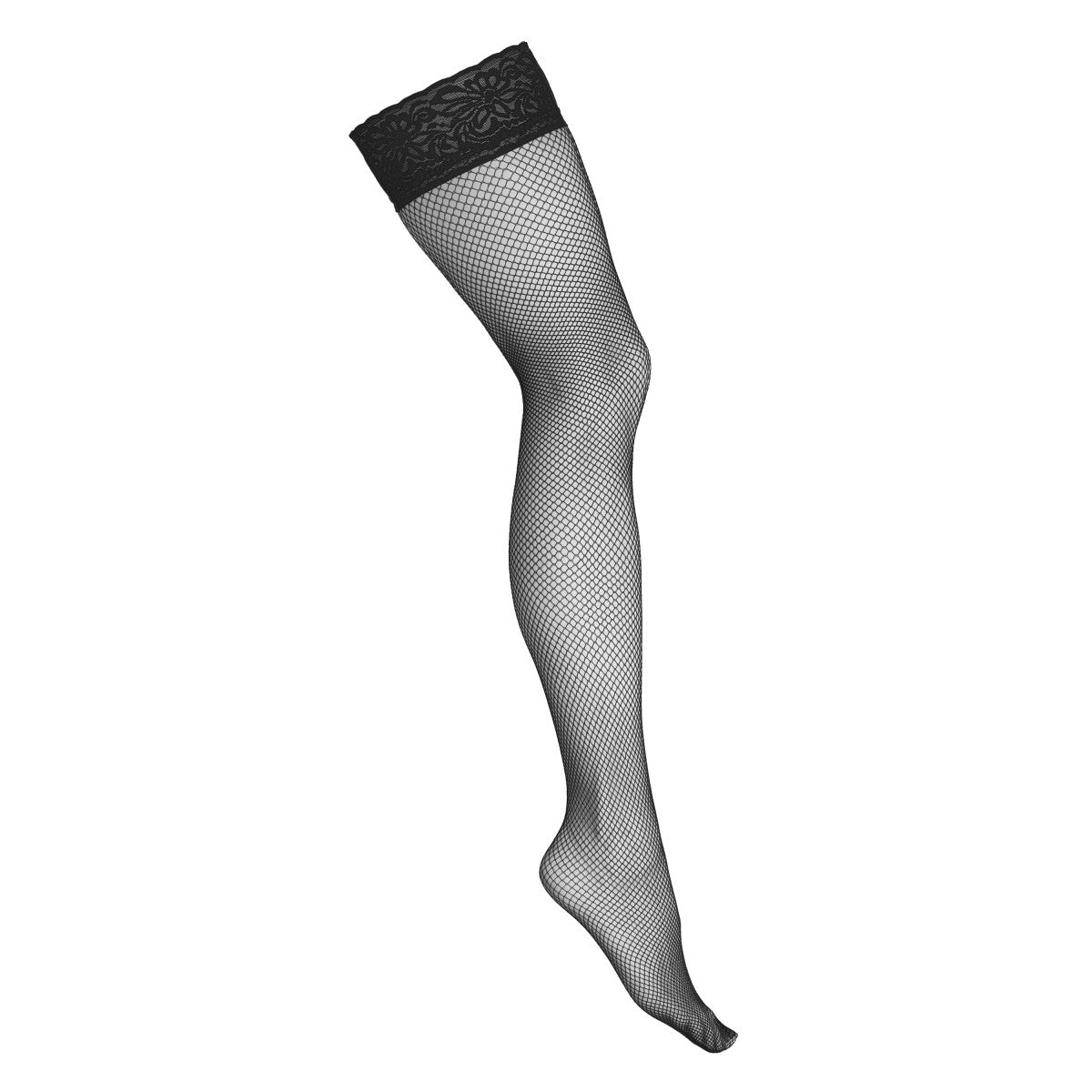 KO H010 fishnet hold ups black