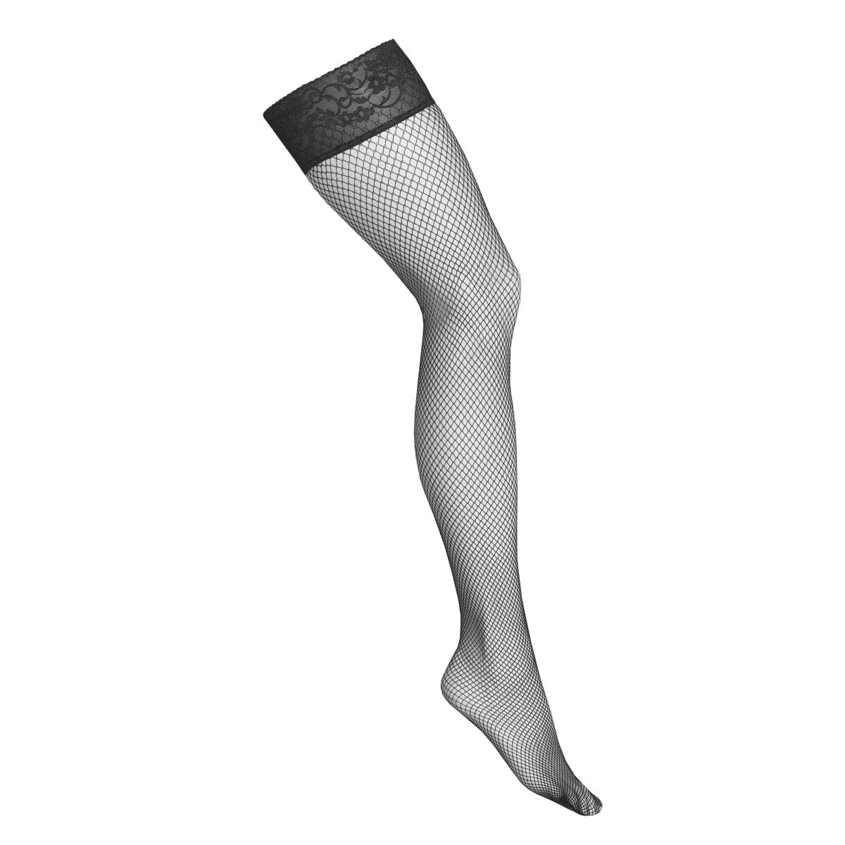 KO H014 fishnet hold ups black