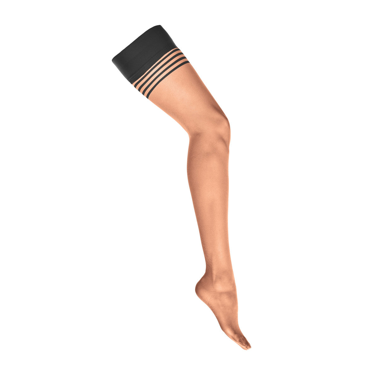 KO H032 hold ups nocciola-black 20den