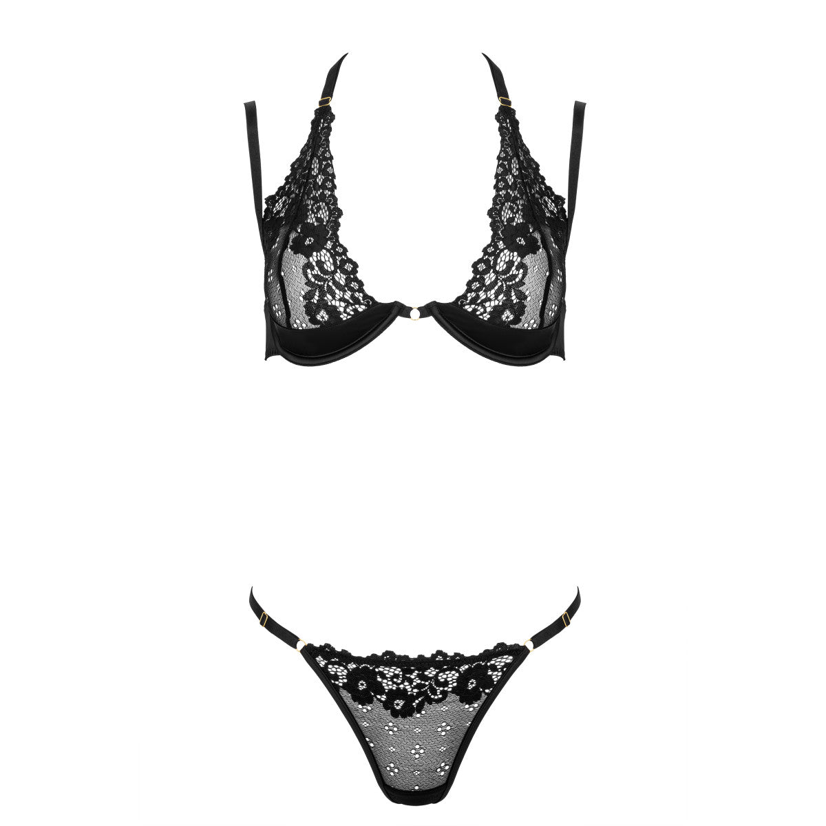 Lacina bh-set – zwart