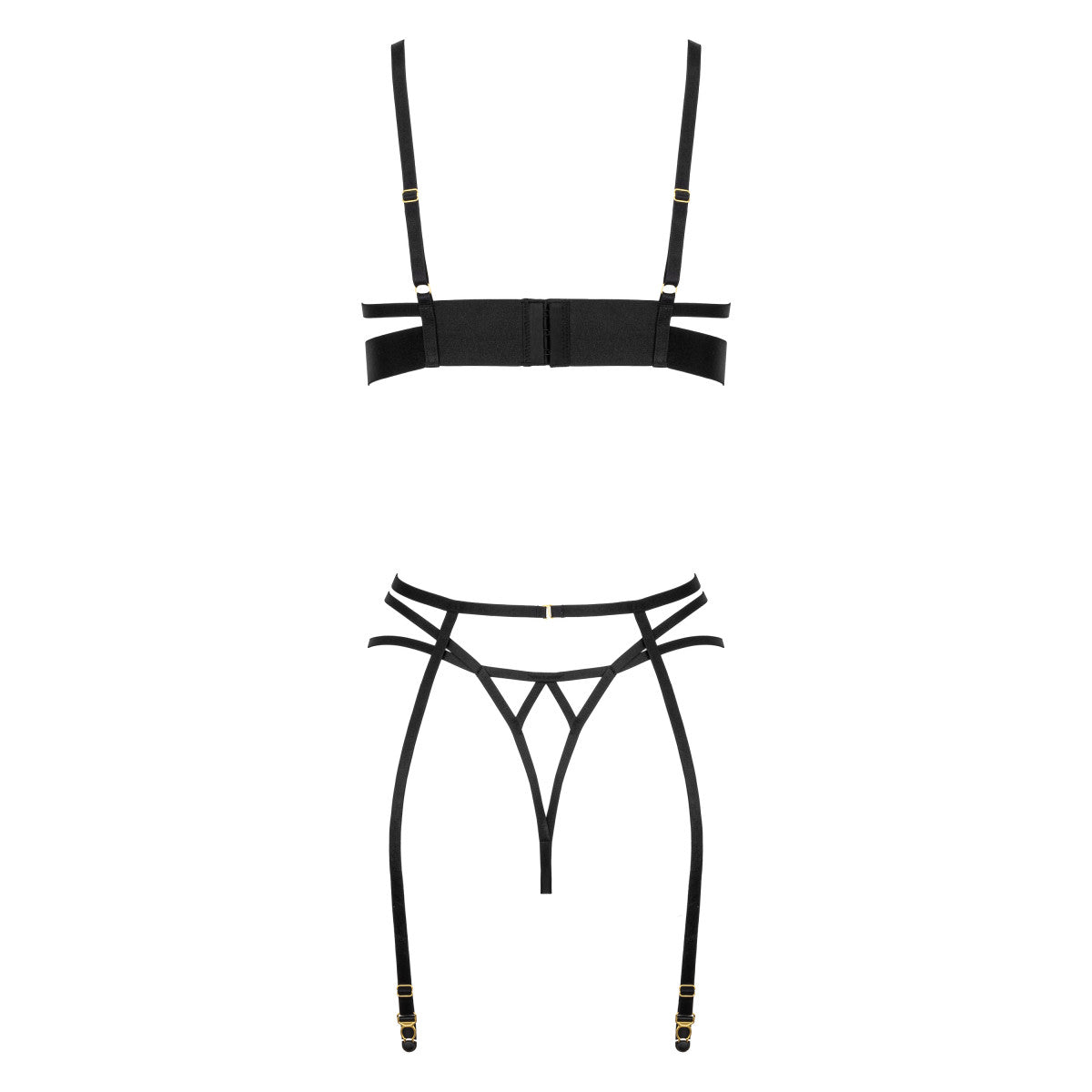 Lacina kanten lingerieset – zwart