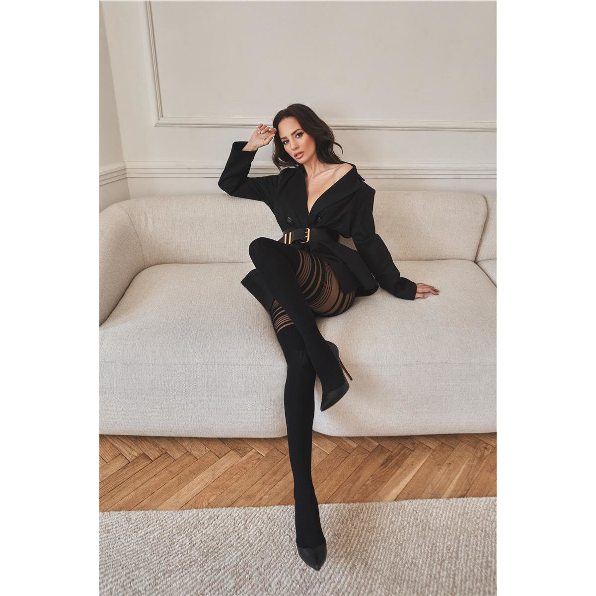 KO T010 tights black 80den