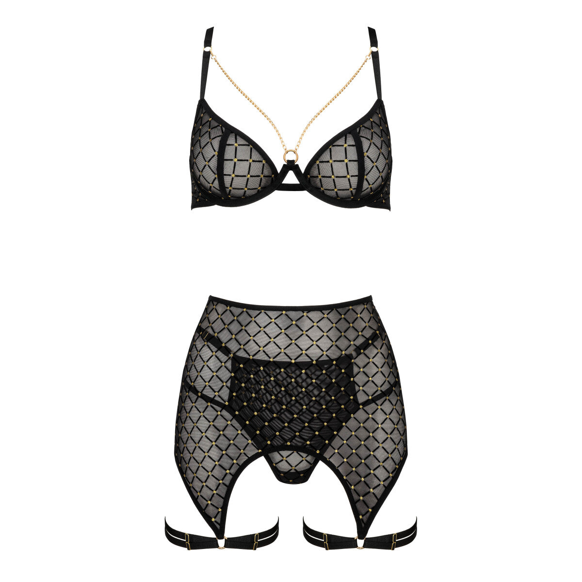 THP101 lingerieset – zwart