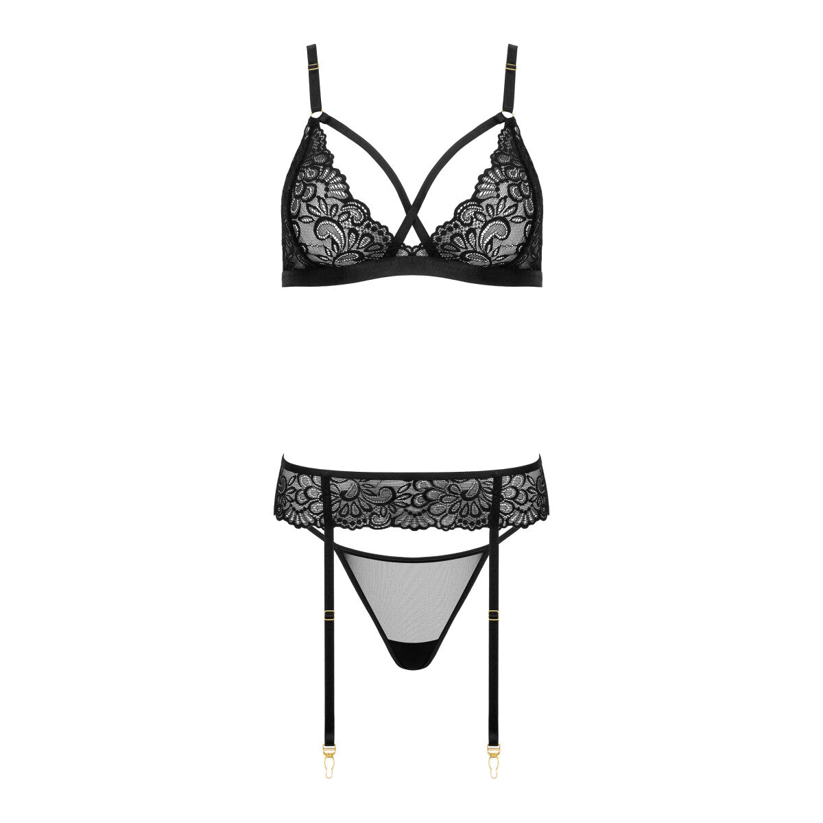 THP108 lingerieset – zwart