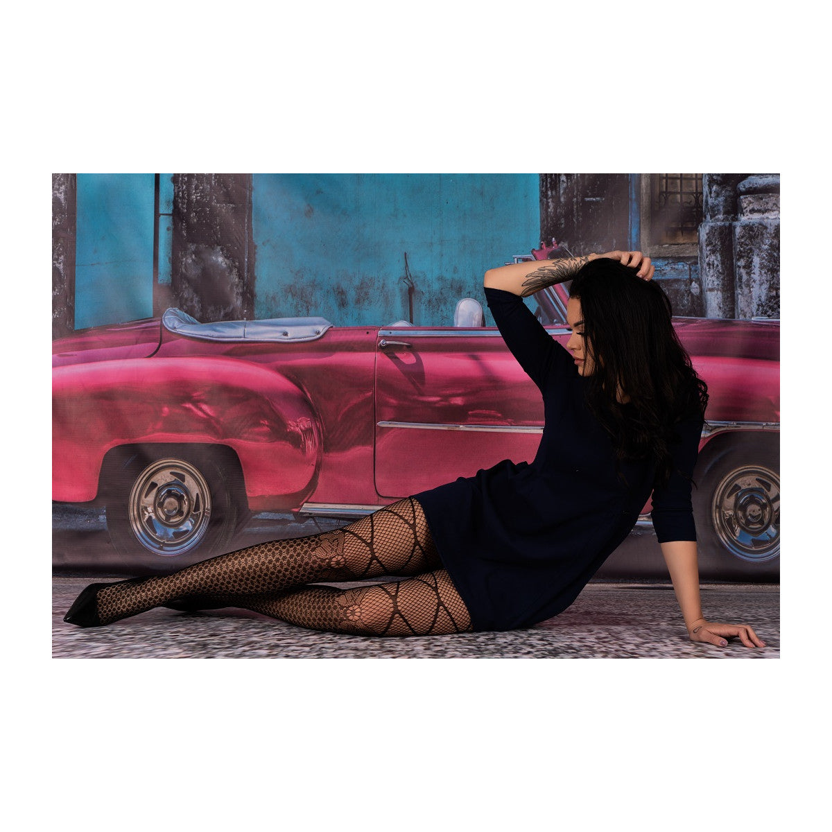 Angan panty – zwart