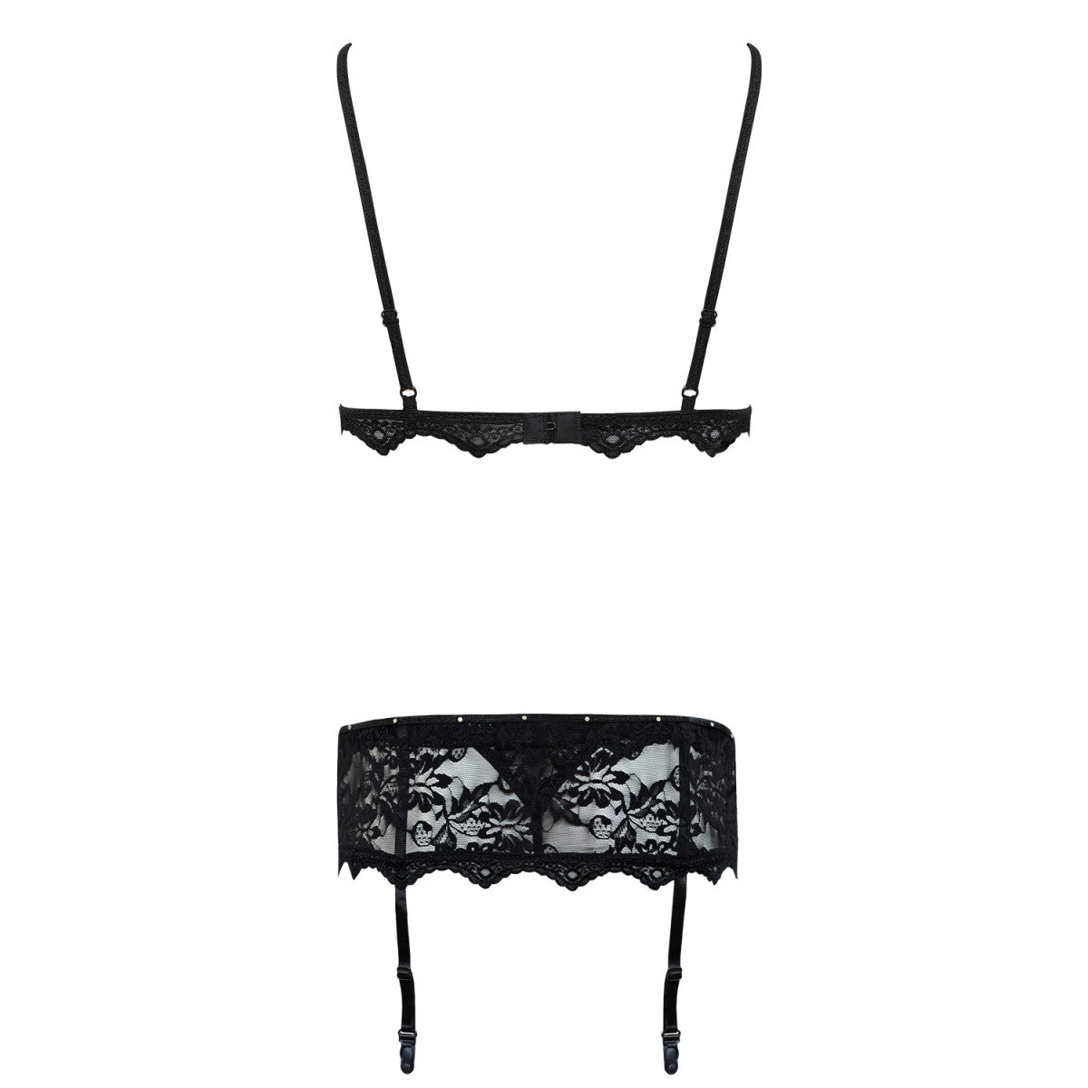 Belita kanten lingerieset – zwart van Dare2Live – zwart