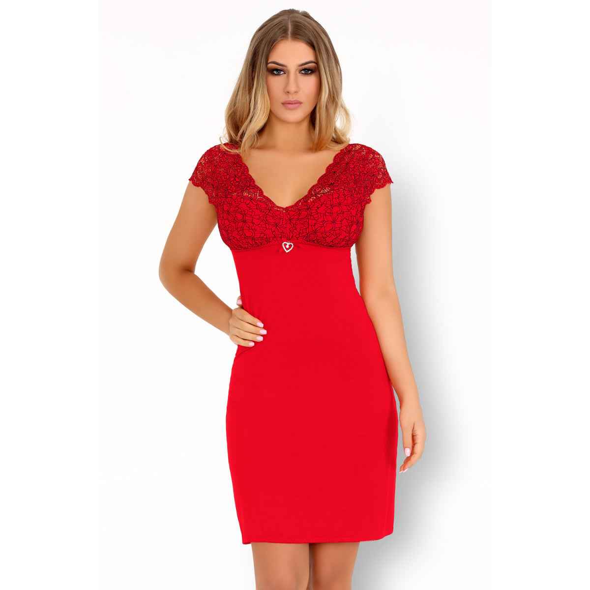 LC Crossina chemise red