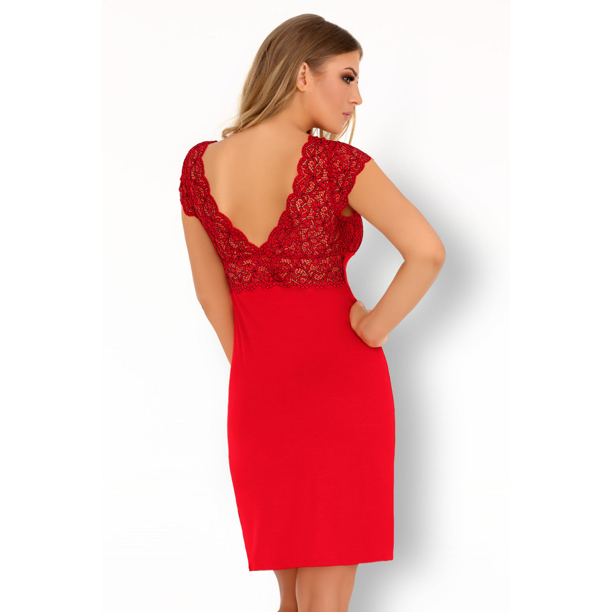 LC Crossina chemise red
