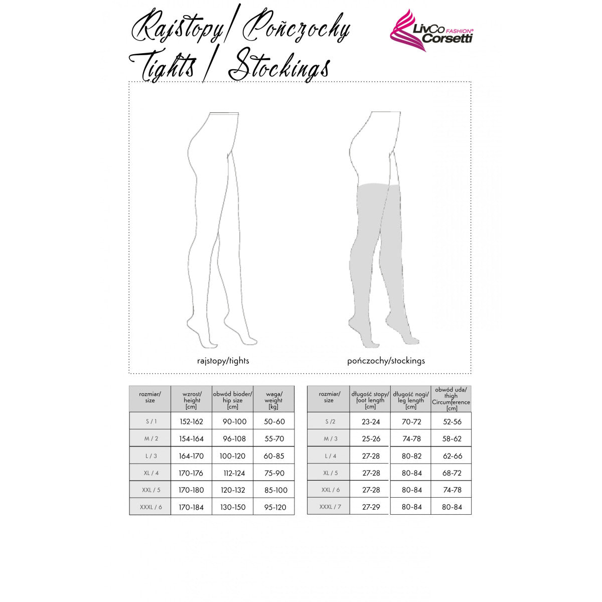 LC Milly Strumpfhose (tights) black 30den