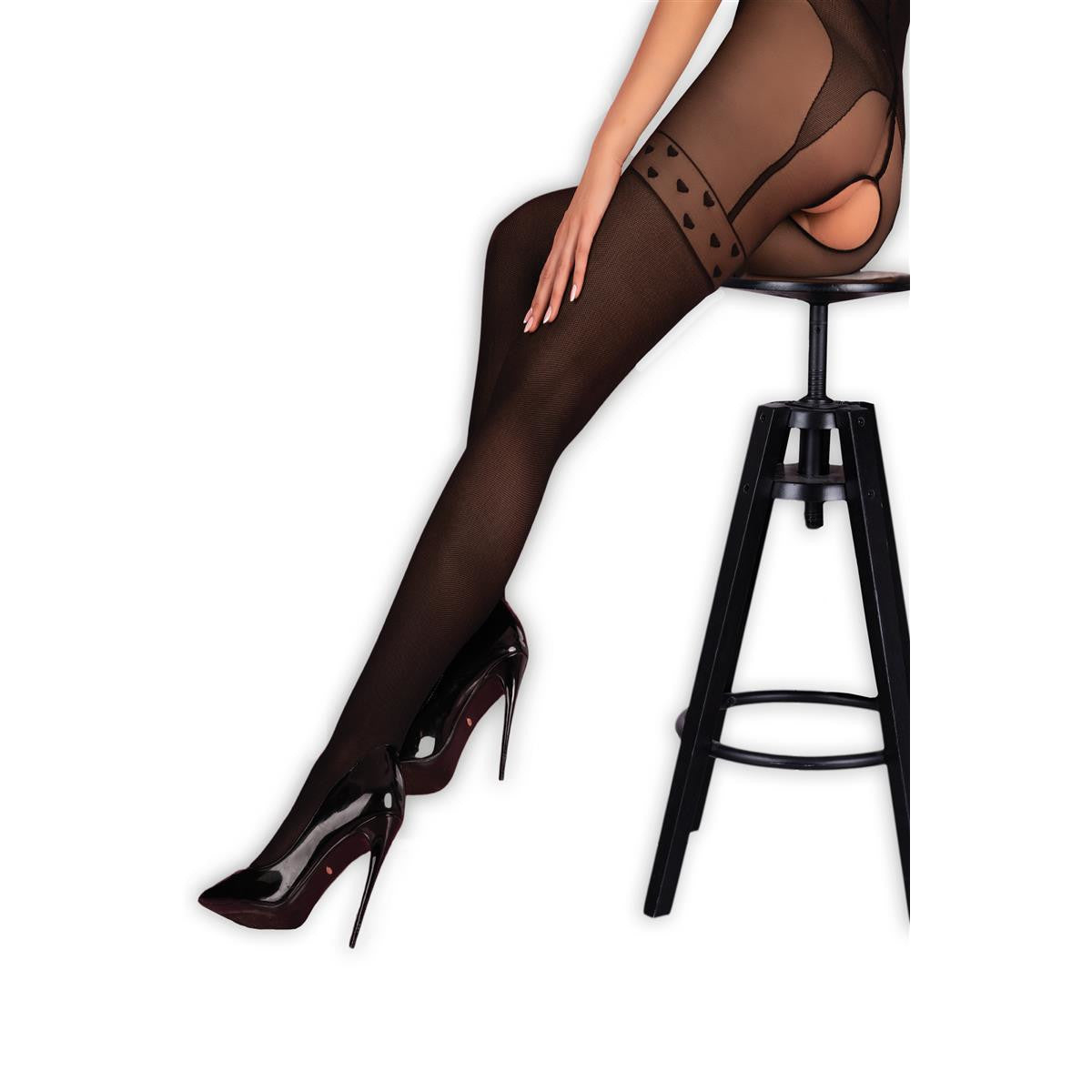 Torimini panty – zwart – zwart van LivCo Corsetti Fashion