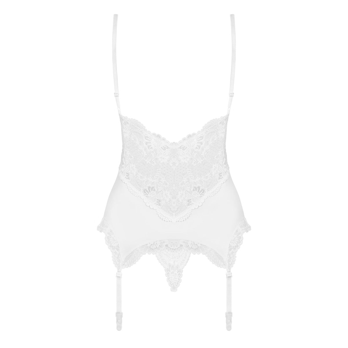 OB 810-COR-2 corset & thong white