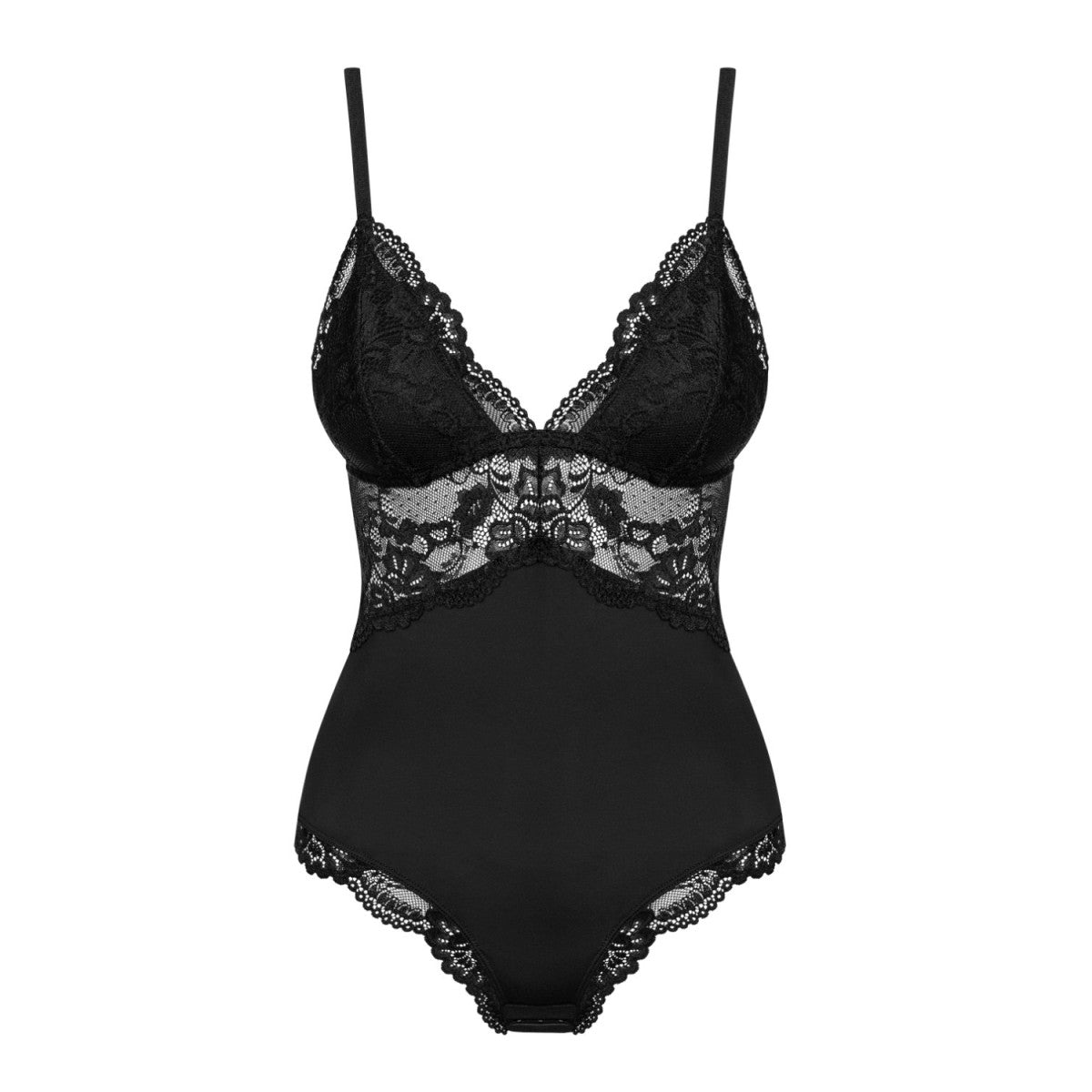 810-TED-1 kanten body – zwart
