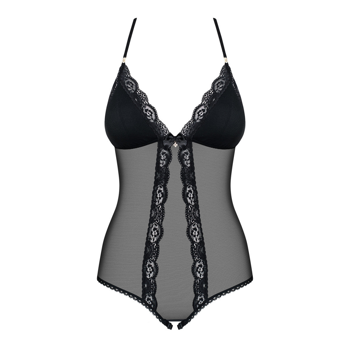 841-TED-1 body met open kruis – zwart