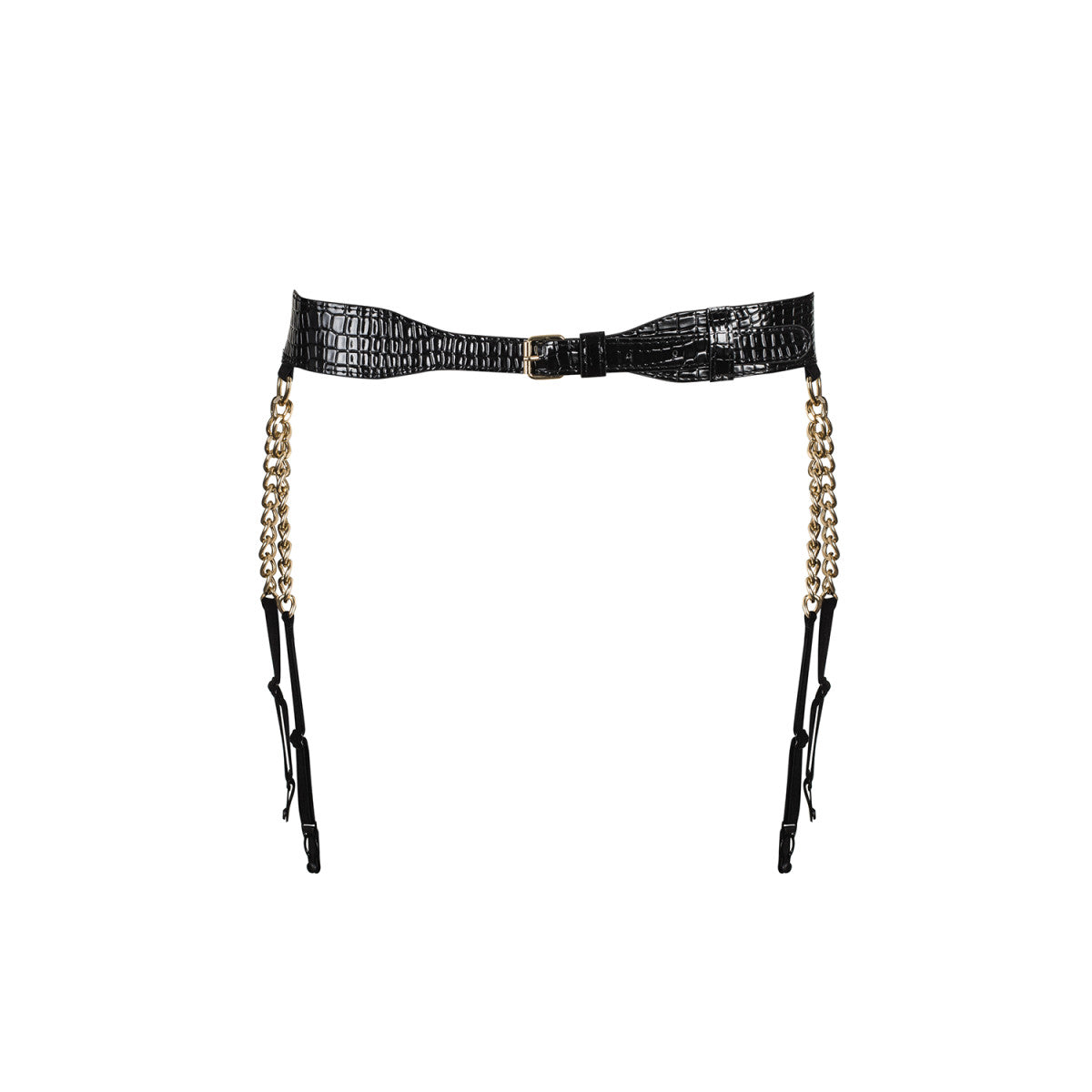 Ob a767 garter belt black size plus - Obsessive Size Plus
