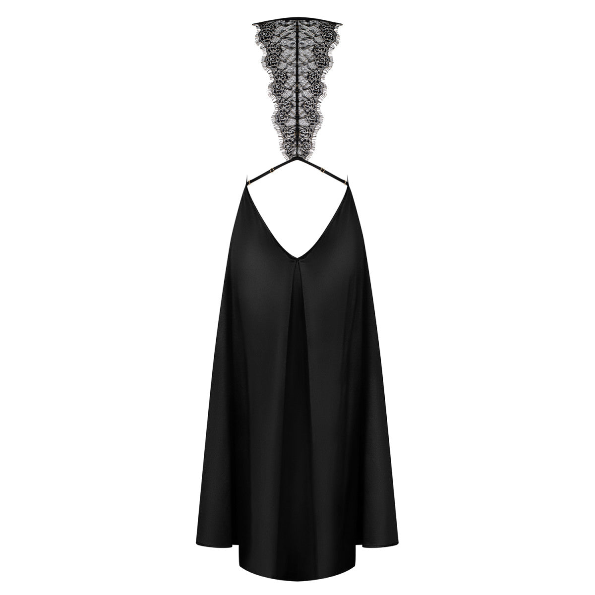 Agatya kanten babydoll – zwart – detail 5