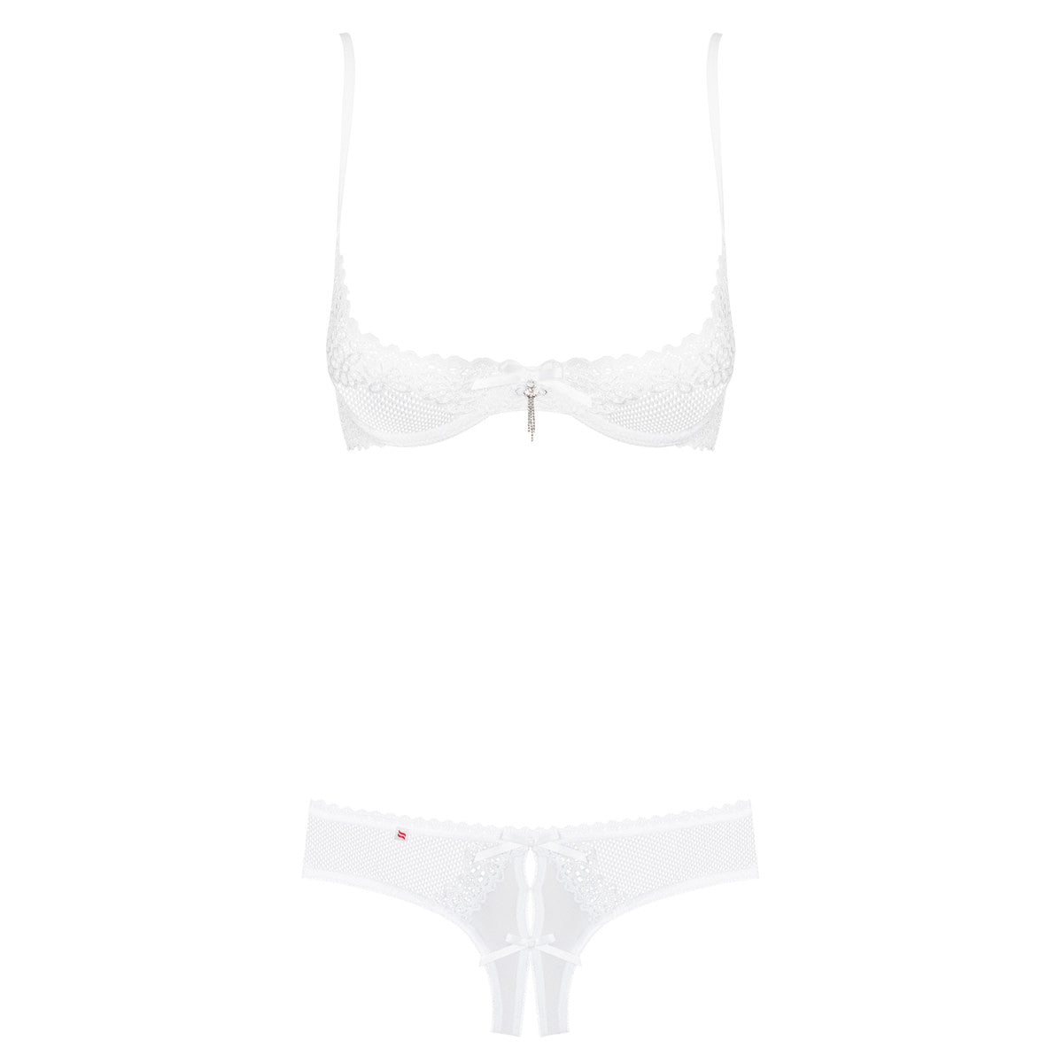 Alabastra kanten lingerieset – wit