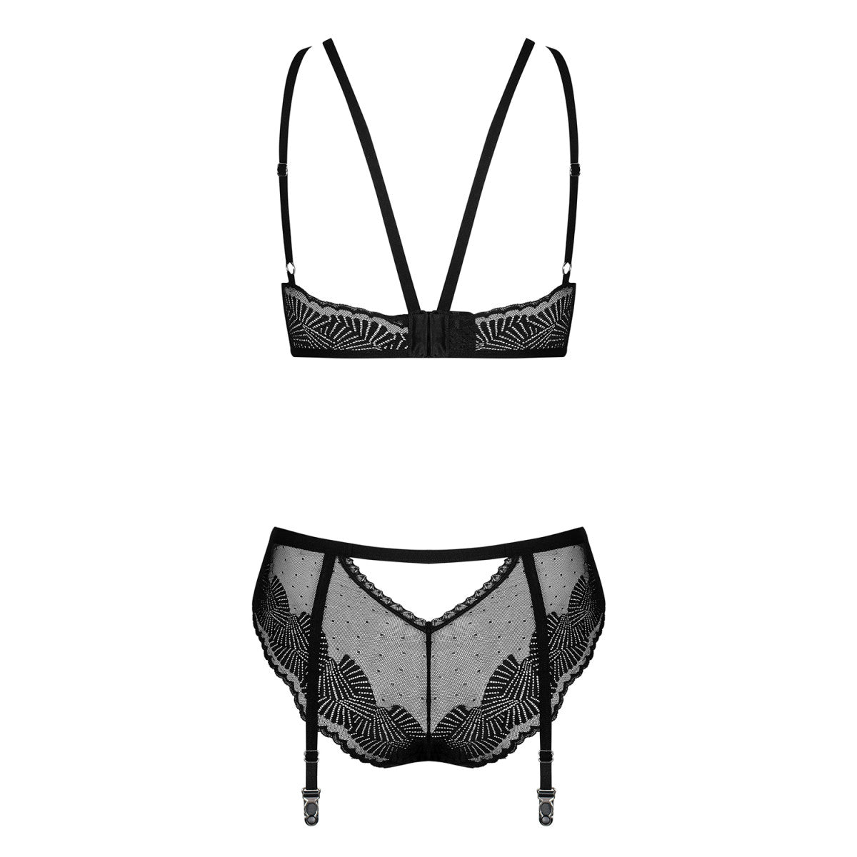 Ob allastia 2pcs set black - Obsessive