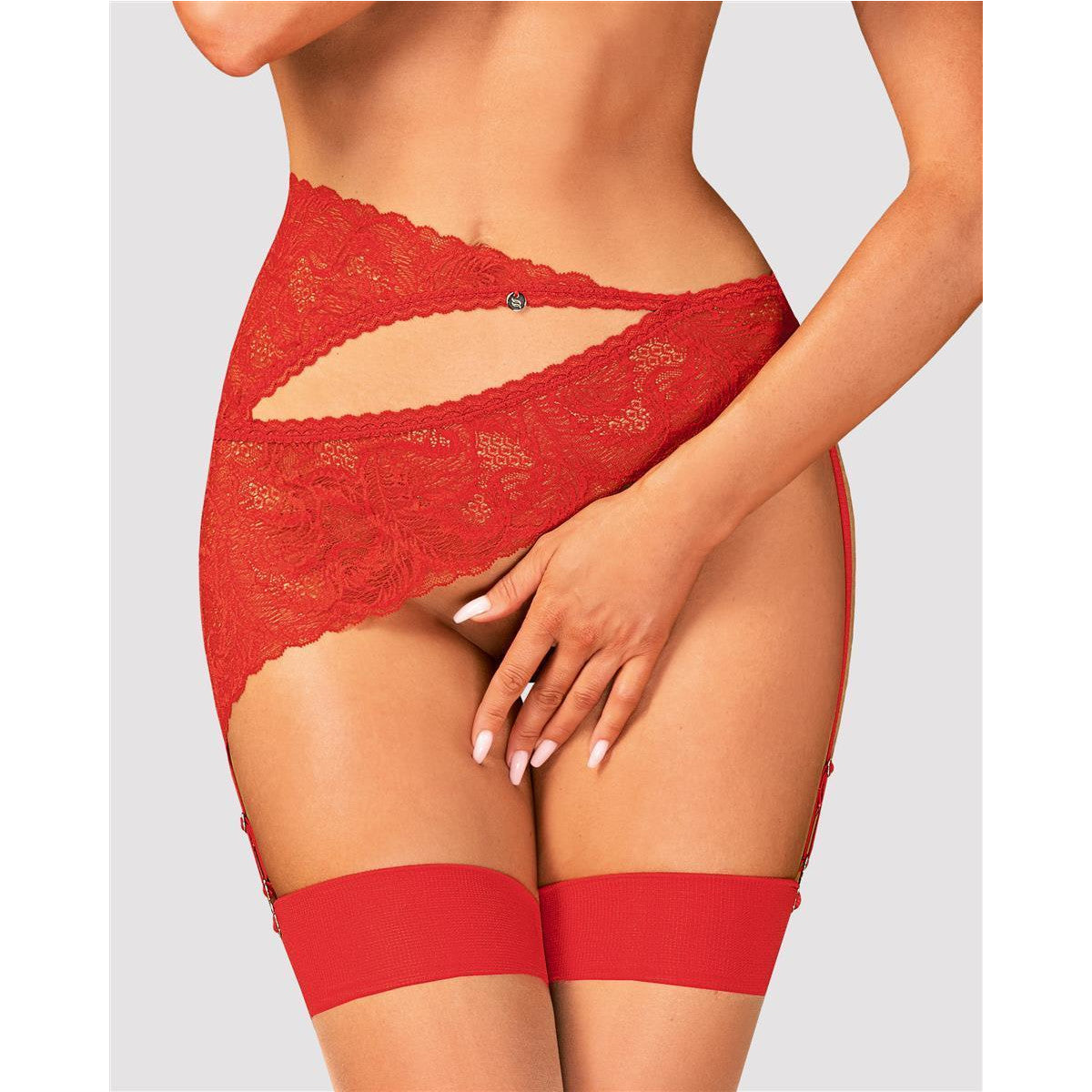 Obsessive Atenica Jarretelgordel – rood