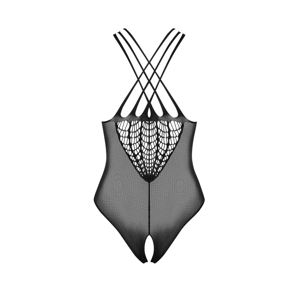 B118 body met open kruis – zwart